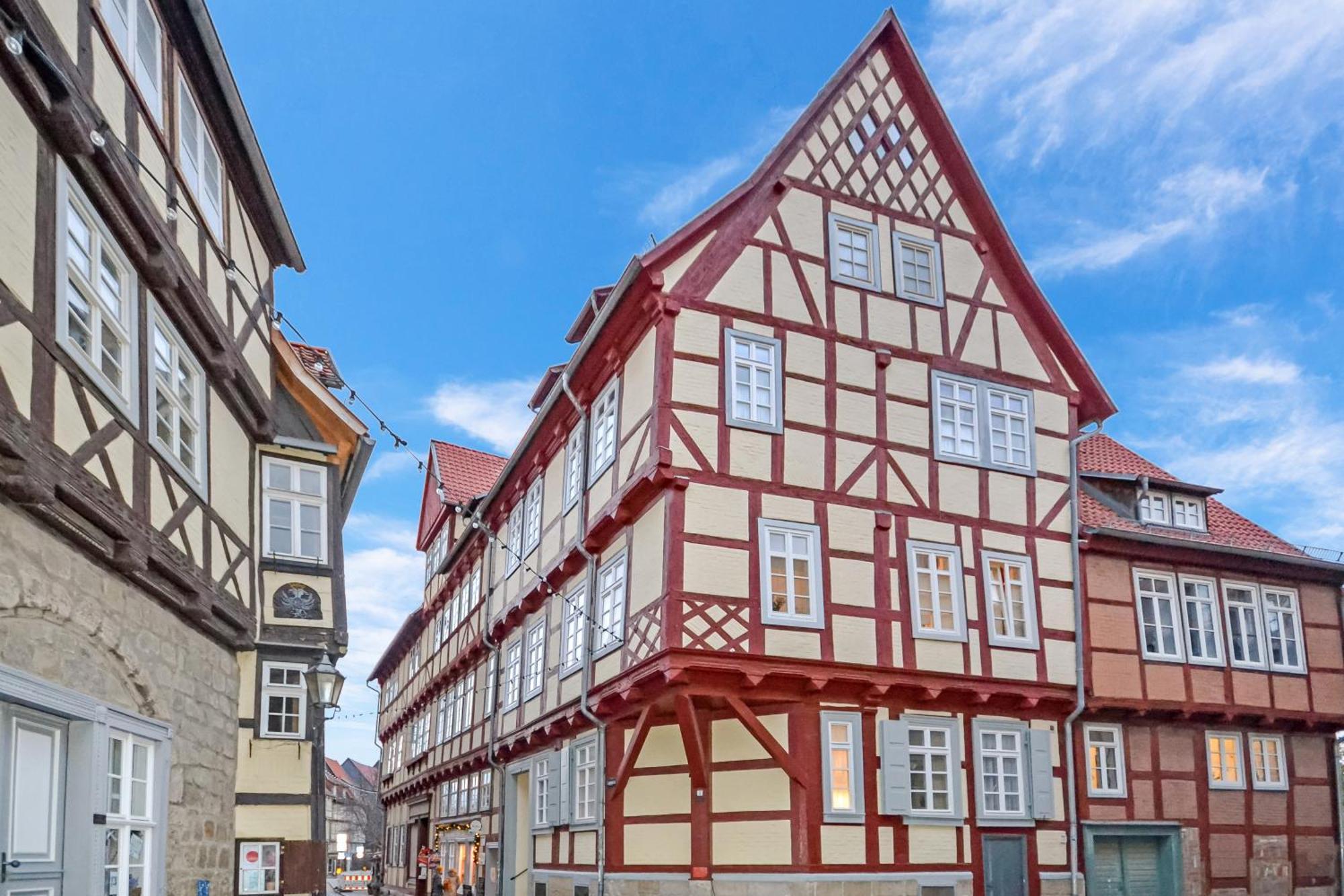 Fewo Lange Gasse 4 - 2 Obergeschoss Inkl Parkplatz Quedlinburg Eksteriør bilde