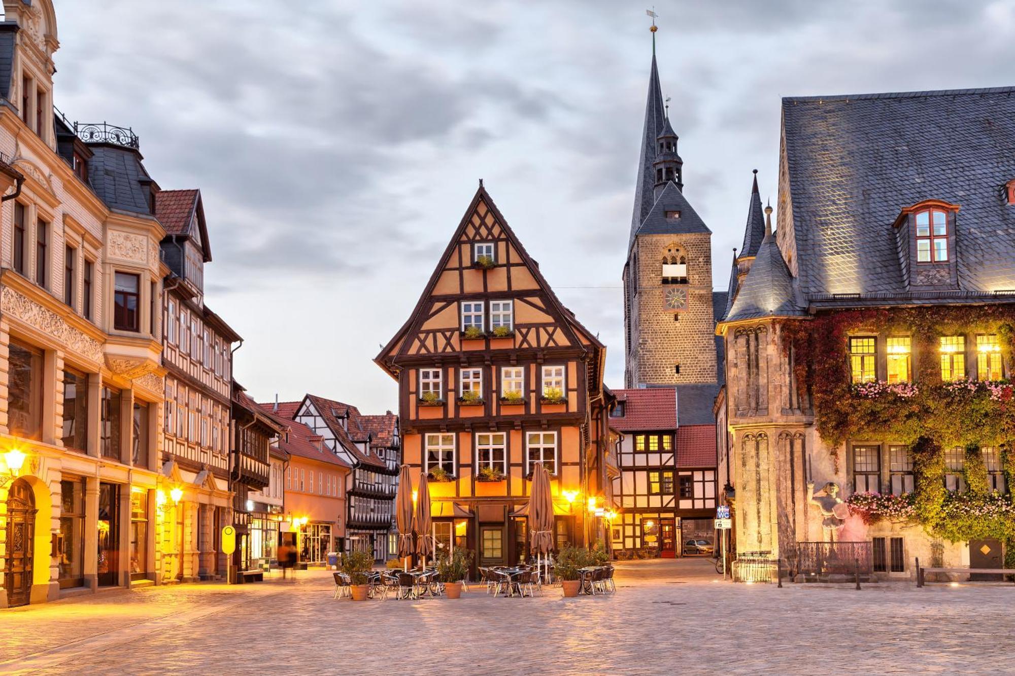Fewo Lange Gasse 4 - 2 Obergeschoss Inkl Parkplatz Quedlinburg Eksteriør bilde